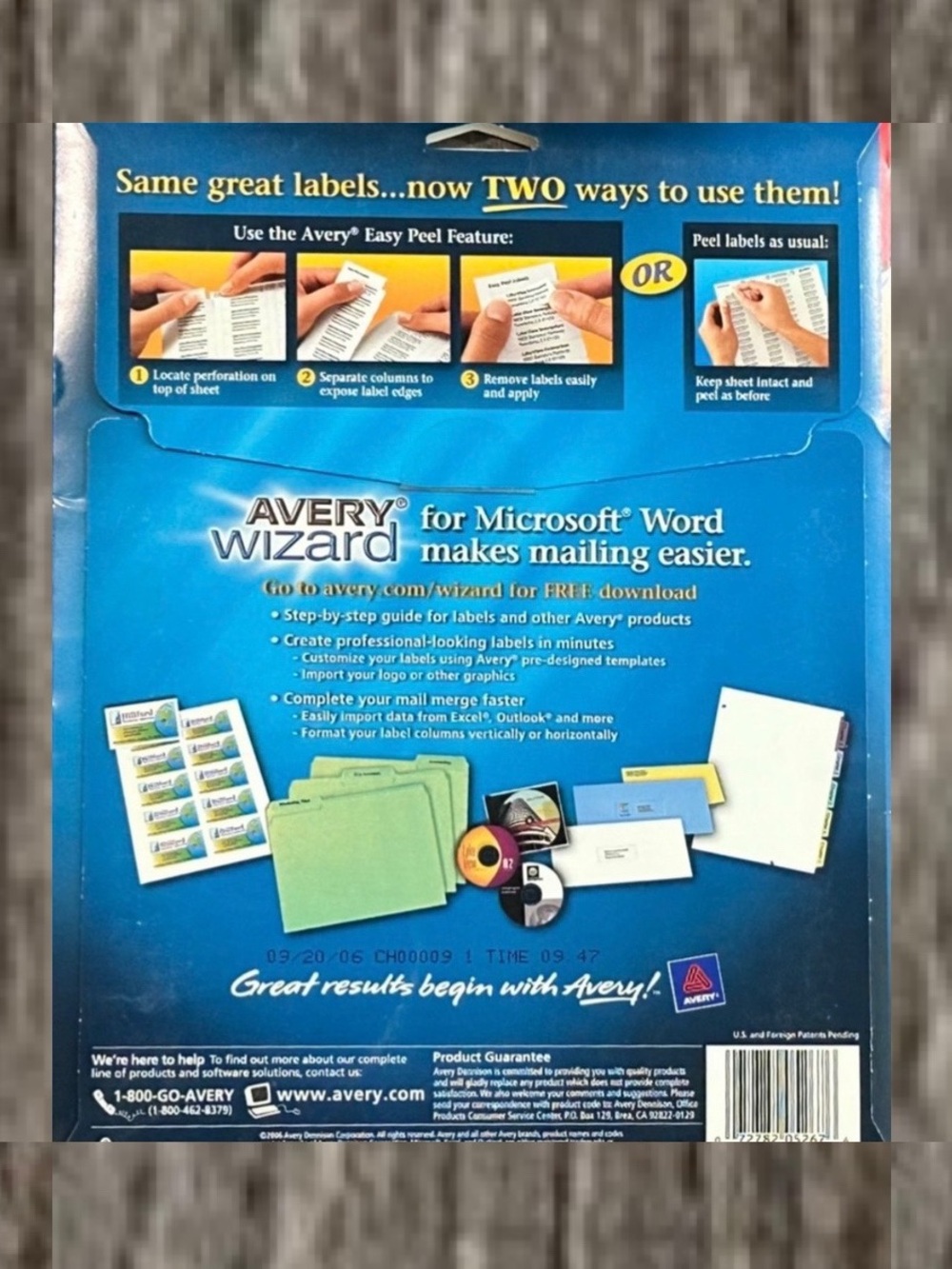 💞 New 2000-Count Avery Easy Peel Return Address Labels - Picture 2 of 3